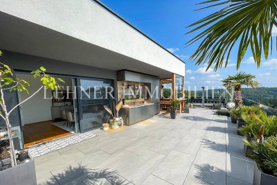 Hart bei Graz - Spektakulär aussergewöhnliches Penthouse mit traumhaften Panorama Grünblick