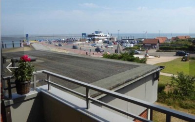 Meerblick inklusive! - möbliertes 2-Zimmer-Appartement direkt am Anleger