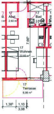 Freundliche 1-Zimmer-Loft-Wohnung im Herzen von Bamberg provisionsfrei zu vermieten