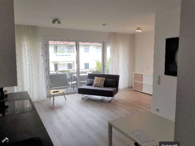 Exklusive, voll möblierte 1-Zi.-Loft-Whg. mit Einbauküche in Kelsterbach