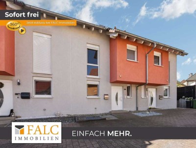 Attraktives Reihenmittelhaus mit 6 Zimmern in ruhiger Lage und mit großem Garten