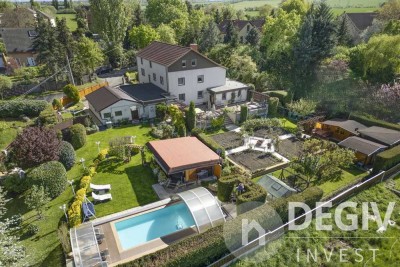 Ruhige Idylle am südlichen Stadtrand mit vielfältigen Nutzungsmöglichkeiten