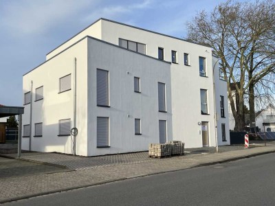 Moderne Neubauwohnung
mit Küche und Stellplatz
im Ortskern von Neuenkirchen zu vermieten!