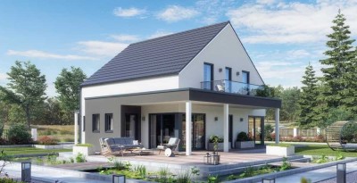 Exklusives Architektenhaus, innovative Technik und niedriger Energiebedarf