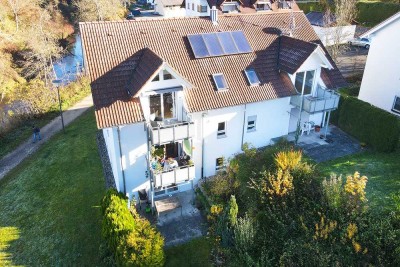 Charmante DG-Wohnung mit Balkon - Lebensqualität pur • idyllische Lage an der Lauchert