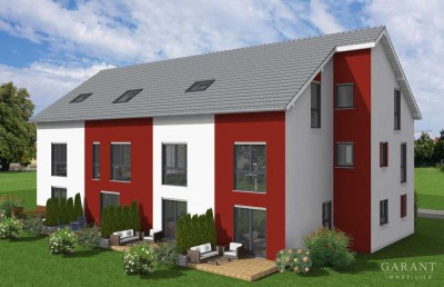 * Endlich Platz! Geplantes Stadthaus mit schönem Garten - zum Preis einer Wohnung