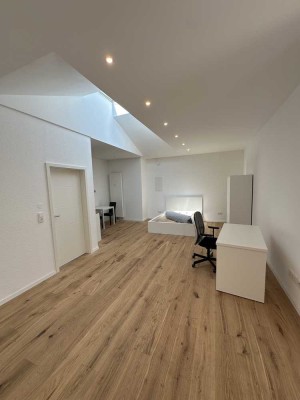 Erstbezug: vollmöbliertes großzügig geschnittenes 1-Zimmer-Appartment in Mannheim Schwetzingerstadt