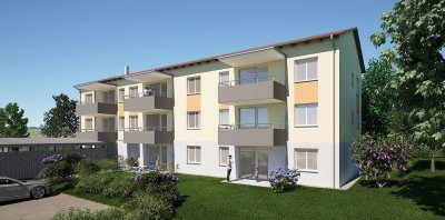 3-Zimmer Wohnung mit Carport