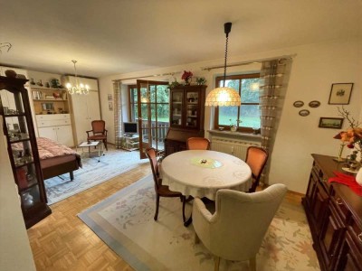 1-Zimmerwohnung in Benediktbeuern mit Balkon und Einbauküche