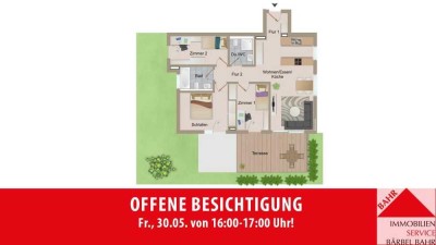Offene Besichtigung am Fr., 30.05. von 16-17 Uhr in der Rosnestr. 14!