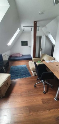 Attraktive, gepflegte 1-Zimmer-DG-Wohnung in Göttingen mit Duschbad und abgetrennter Küche