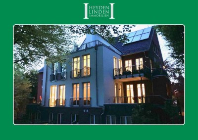 Penthouse im Grünen mit Lift, Kamin etc.