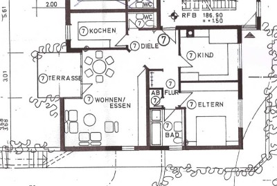 3,5 - Zimmer Wohnung mit Terrasse und EBK in Malterdingen