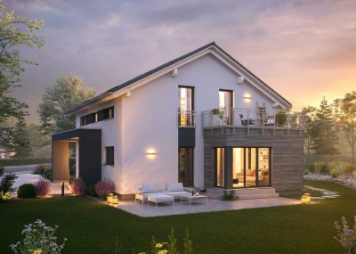 Euer Traumhaus mit PV Anlage für niedrige Energiekosten