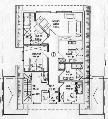 4-Zimmer-Dachgeschosswohnung zur Miete in Kottenheim