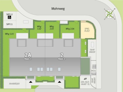 Moderne 2-Zimmerwohnung in Leverkusen-Hitdorf
