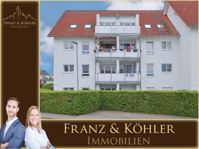 Langenselbold |Hell, modern, gut geschnitten: Großzügige 3-Zimmer-Wohnung mit Balkon, 2 Stellplätzen