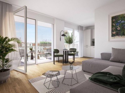 Nachhaltiges Wohnen beim Yppenplatz - Moderne 2-Zimmer-Wohnung mit Loggia