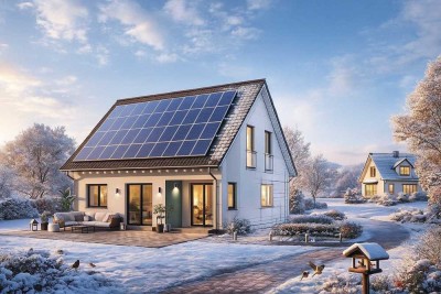 Exklusives Grundstück mit bezugsfertig gerechnetem Haus. Vereinbaren Sie einen Termin und bringen Ih