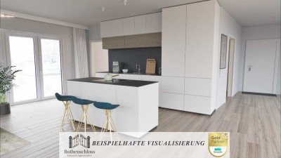 Idyllisch wohnen, modern leben – bezaubernde Neubauwohnung mit eigenem Garten in Bad Harzburg!