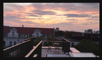 Lichtdurchflutete 4-Zimmer-Maisonettewohnung mit Dachterrasse