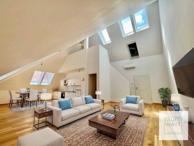 TOP AUSBLICK - Klosterneuburg - Erstbezug - 3.Liftstock - 4 Zimmer - ca. 160m² NFL - ca. 20m² Terrasse - Einbauküche - Top Ausstattung