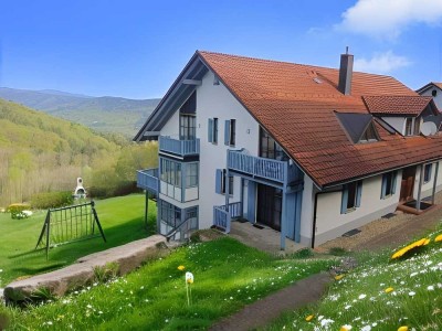 Schöne, gepflegte Ferienwohnung mit Panoramablick zum mystischen Arber