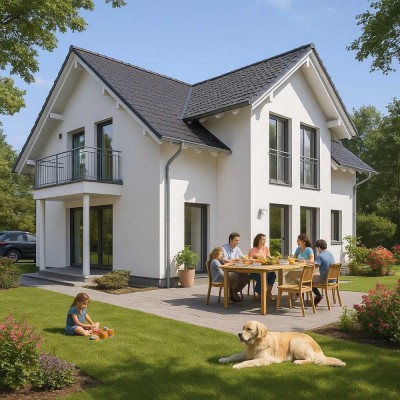 Werl - Zweifamilienhaus von Bien-Zenker auf ca. 580 m² Grundstück