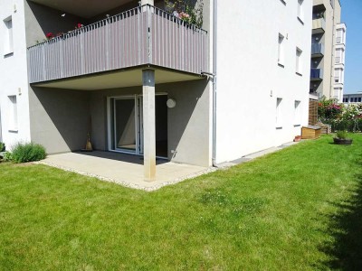 Leinfelden-Echterdingen: "Zentral und mit großem Garten" Barrierefreie 3,5-Zimmer-Wohnung