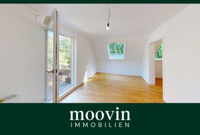 Urbaner Rückzugsort: 2- Zimmer-Wohnung mit Stil in ruhiger, grüner Lage