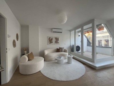 1180! Topmoderne, hochwertig sanierte DG-Maisonette mit Terrasse in toller Lage nahe Währinger Schubertpark und Johann-Nepomuk-Vogl-Markt!!