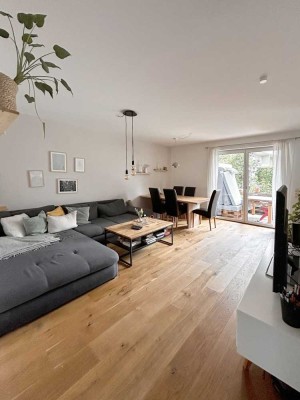 Moderne 2-Zimmer-Wohnung mit Terrasse & Garten in Kempten-Zentrum