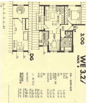 Geschmackvolle möblierte 3-Zimmer-Maisonette-Wohnung mit Balkon und EBK in Friedrichshafen