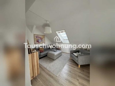 Tauschwohnung: 2,5 Zimmer in hübscher DG-Wohnung