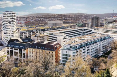 Voll möbliertes 1 Zimmer Apartment im Zentrum von Stuttgart