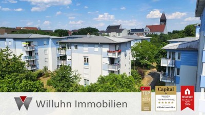 Familien aufgepasst! Zwei Bäder, zwei Balkone, Lift, Stellplatz Tiefgarage