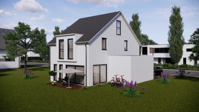 Neubau-Doppelhaushälfte: Modern, sonnenverwöhnt, bezugsfertig!