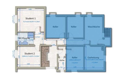 2er-WG in Elsen – Erstbezug nach Renovierung Vollmöbliert *ideal für Studenten*