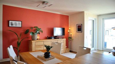 TOP 4-ZIMMER-NEUBAUWOHNUNG MIT HOCHWERTIGER EBK, 2 BÄDERN, 2 LOGGIEN UND 2 PKW-STELLPLÄTZEN
