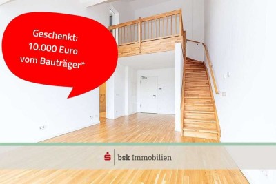 3-Zimmer-Maisonette: Wohlfühlort mit EBK, Südterrasse & 2 Bädern