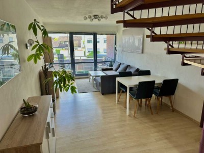 Helle 2-Zimmer-Maisonette-Wohnung
