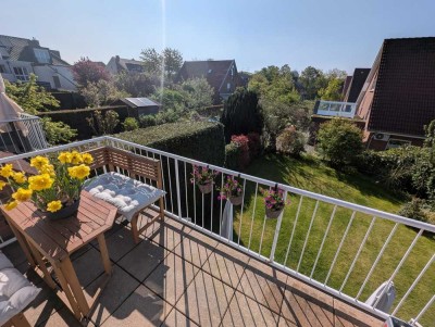 Geistviertel: Stilvolle, gepflegte 3-Zimmer-Maisonette-Wohnung in Münster