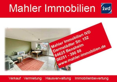 Helle 3 ZKB Dachgeschosswohnung in Bensheim