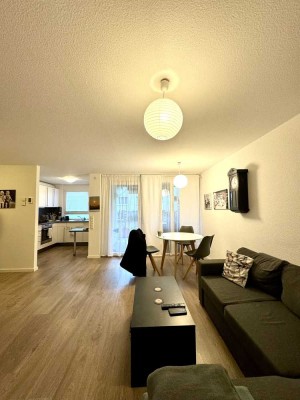 Wohnung mit Garten in Pattonville-Remseck – barrierefrei, mit Garten, Terrasse und Stellplatz