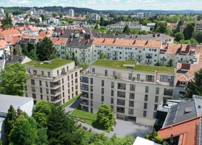 Herz-Jesu Viertel: 2-Zimmer Neubauwohnung mit Balkon