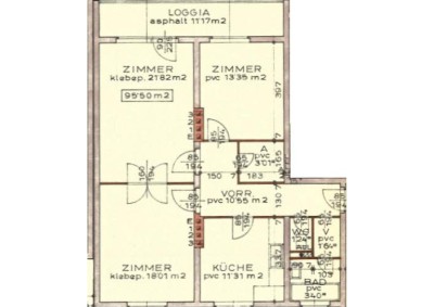 3-Zimmer-Wohnung mit Loggia, Top 34