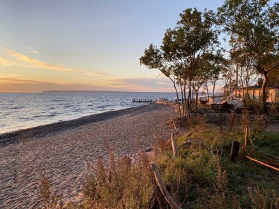 WOHNEN AM MEER! Sanierte 3 Zi Whg am Kap Arkona, mit Balkon und Garten