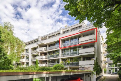 REFUGIUM Bogenhausen, Zone 1 - 4 1/2 Zi-Wohnung, 2 neue Bäder, Designer Küche, Loggia & Balkon