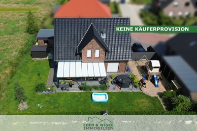 Neuwertiges Einfamilienhaus mit Wiesenblick