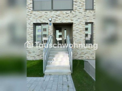 Tauschwohnung: Schöne Helle 2 Zimmerwohnung mit Terase im Neubaugebiet